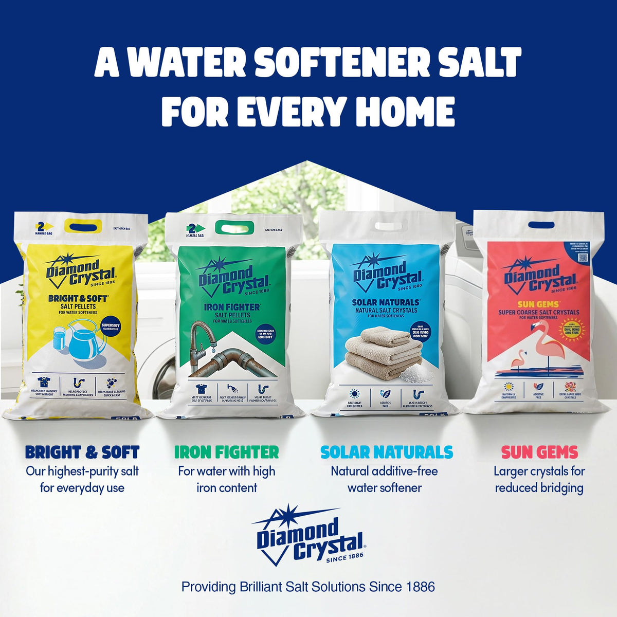 4 Pack Water Softener Salt, 40 Pounds Y98900