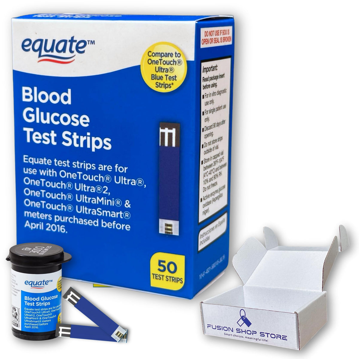 Blood Sugar Test Strips 50ct W39916