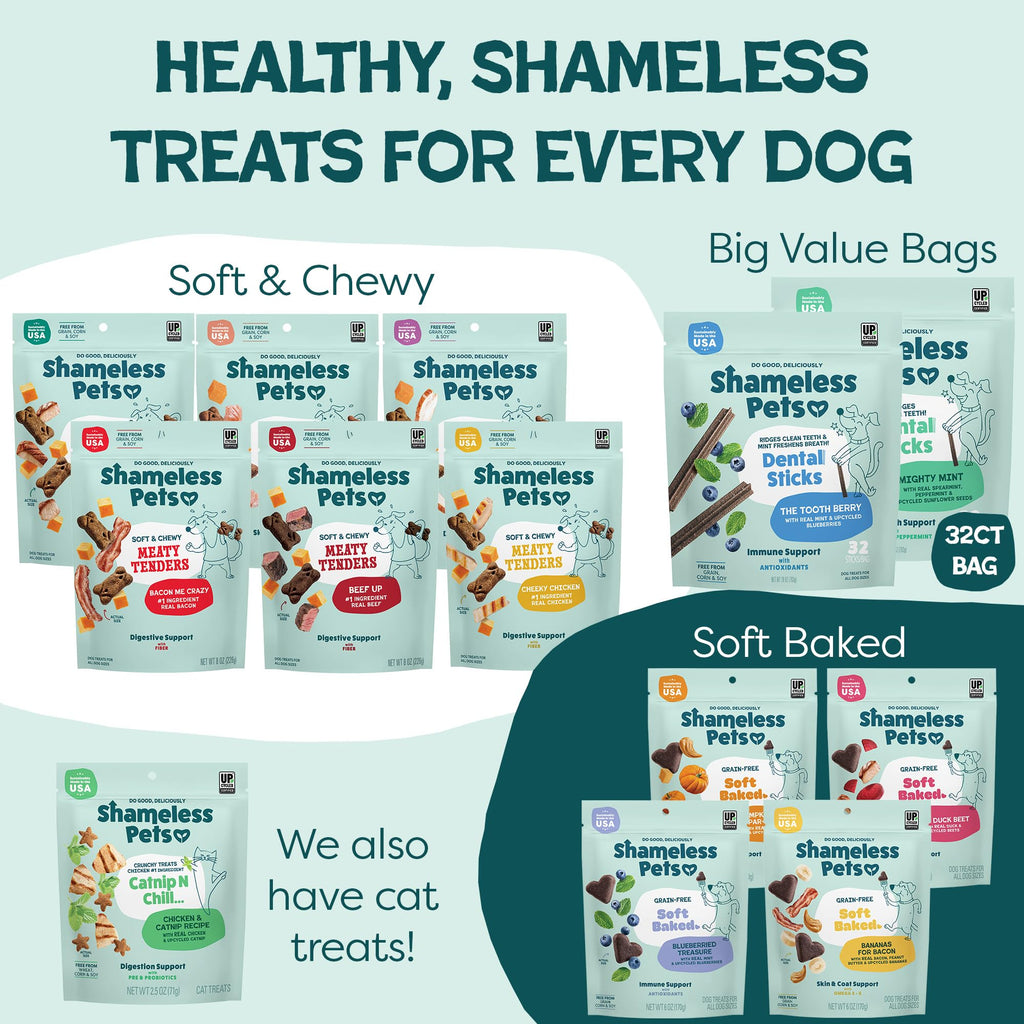 Mighty Mint Dental Chews for Dogs 18ct U65542