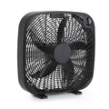 Black 20-Inch 3-Speed Box Fan with Carry Handle Y743228