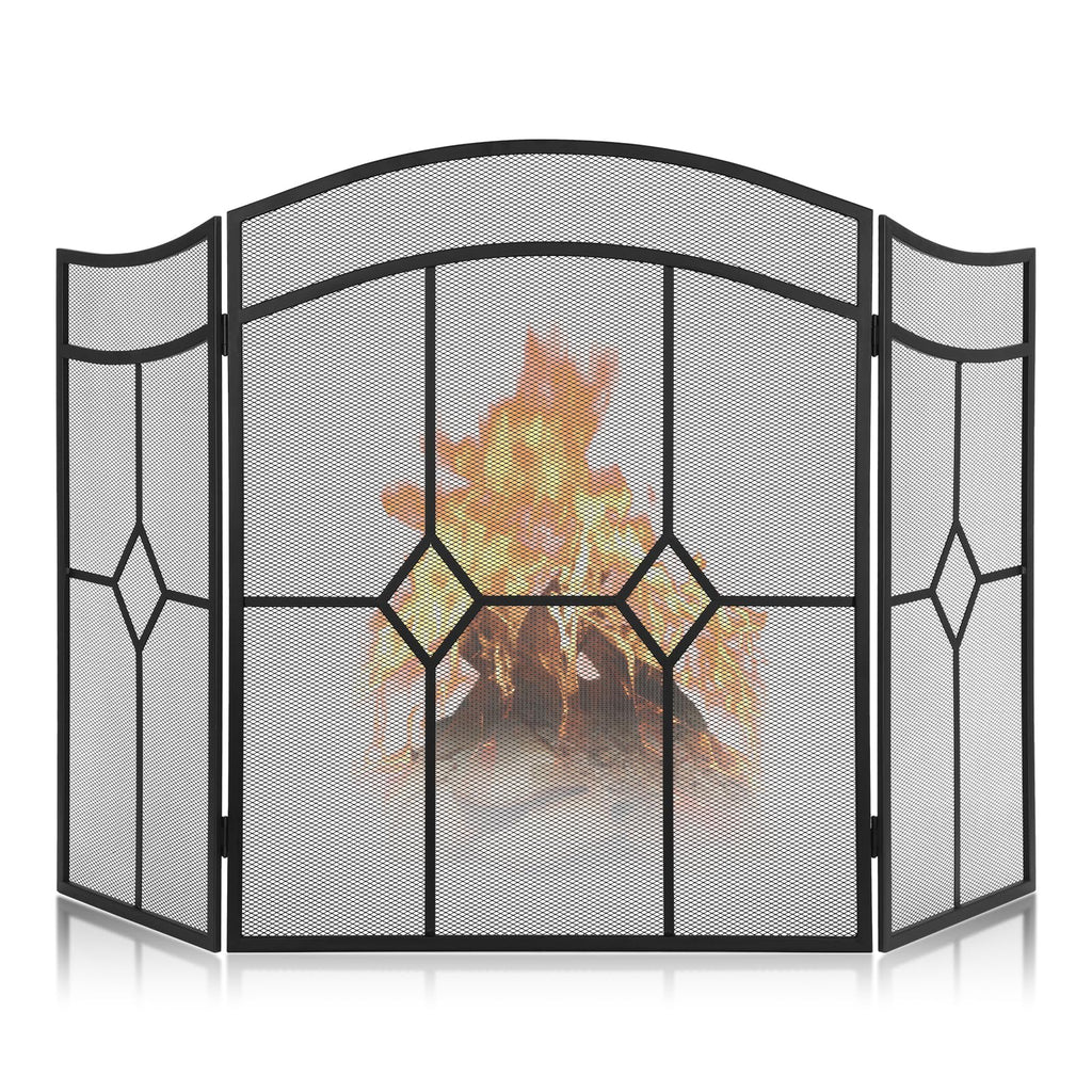 Fireplace Screen 3 Panel 48" x 30" C7044