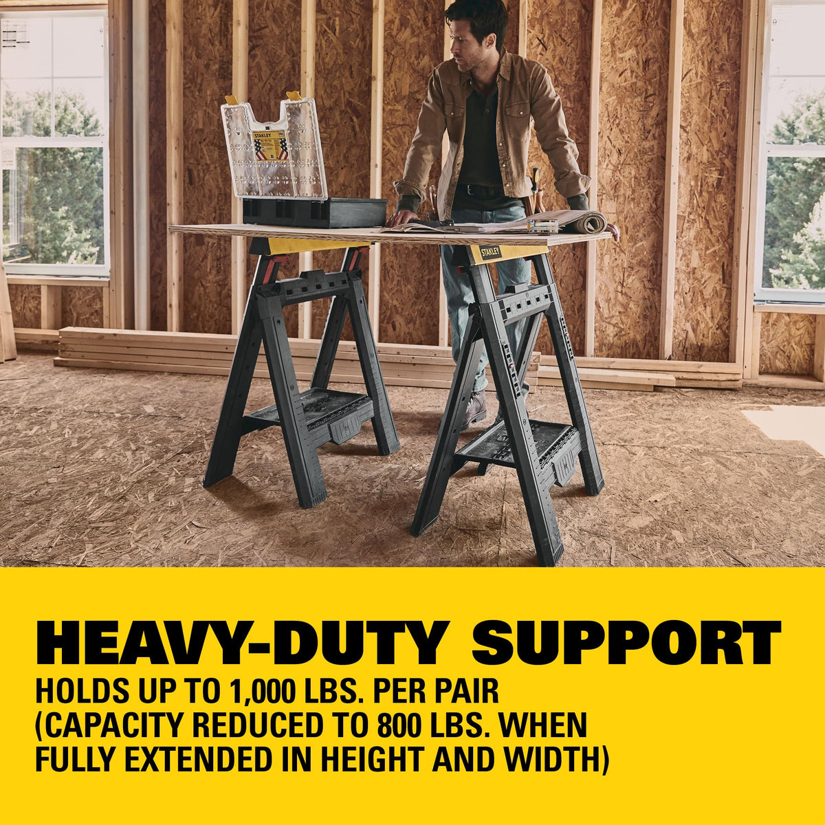 2-way Adjustable Saw Horse 2pk F9961