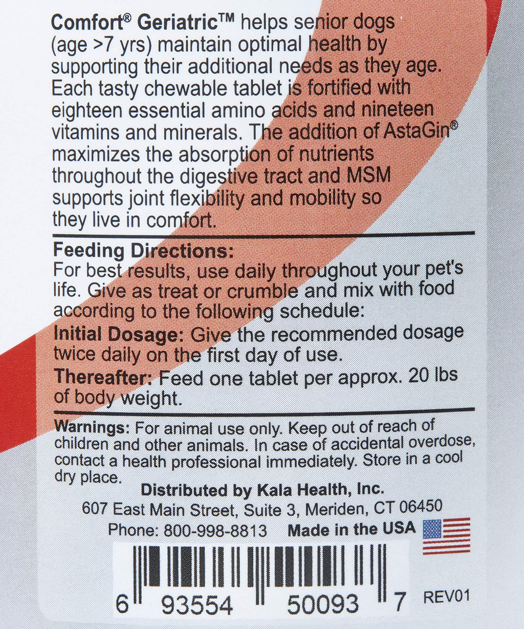 Geriatric Supplement for Dogs 350 Count P278