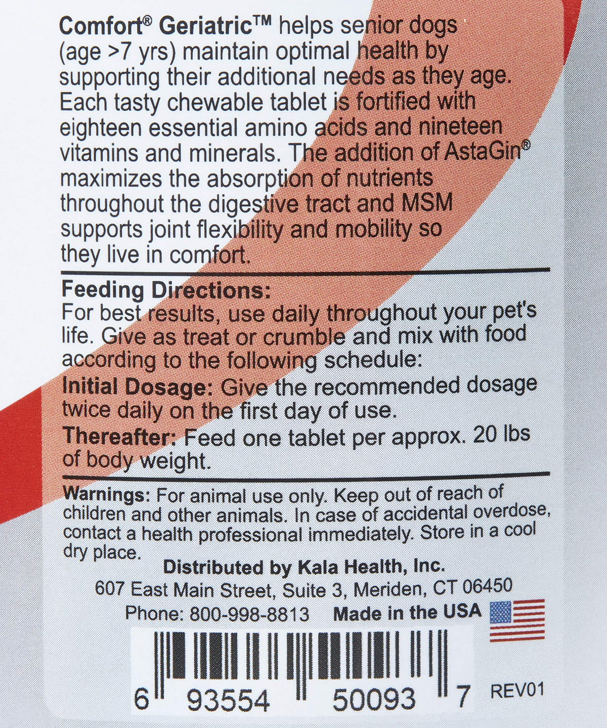 Geriatric Supplement for Dogs 350 Count P278